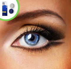 Glimmer Blue Contact Lenses