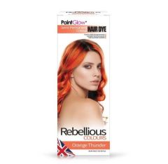 PaintGlow Orange Thunder Semi-Permanent Hair Dye - AHR1W54 