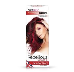 PaintGlow Scarlet Red Semi-Permanent Hair Dye - AHR1W63