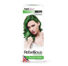 PaintGlow Voodoo Green Semi-Permanent Hair Dye - AHR1W56