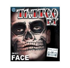 Tinsley Skull Face Tattoo packaging